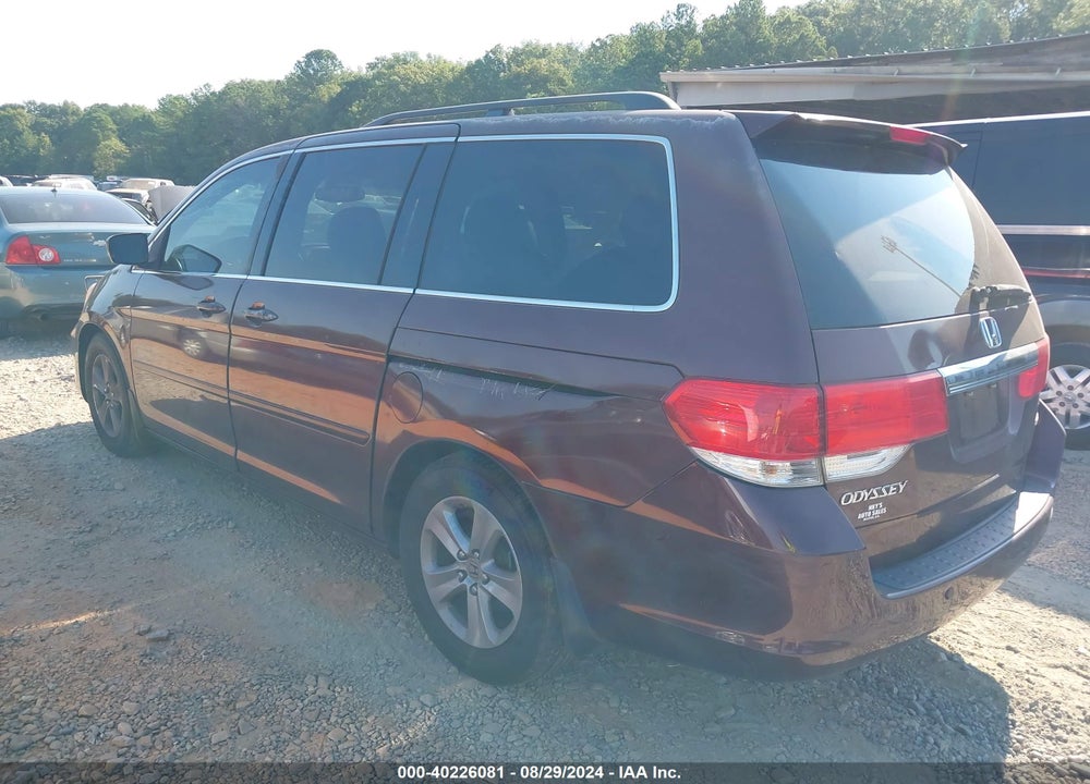 2009 HONDA ODYSSEY TOURING VIN: 5FNRL38989B045057