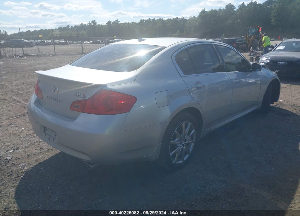 2009 INFINITI G37X VIN: JNKCV61F09M357753