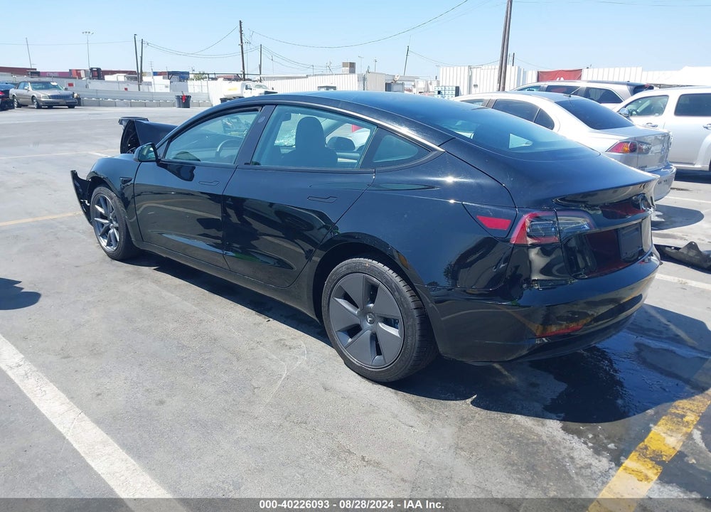 2021 TESLA MODEL 3 STANDARD RANGE PLUS REAR-WHEEL DRIVE VIN: 5YJ3E1EA8MF069418