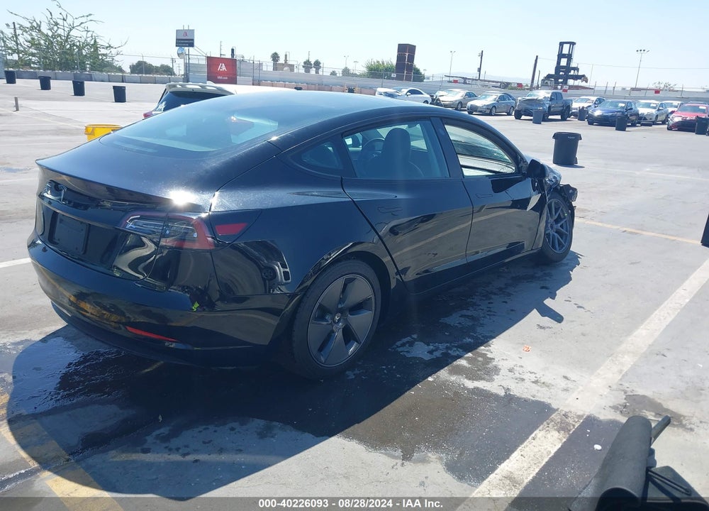 2021 TESLA MODEL 3 STANDARD RANGE PLUS REAR-WHEEL DRIVE VIN: 5YJ3E1EA8MF069418