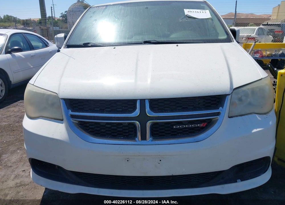 2013 DODGE GRAND CARAVAN SXT VIN: 2C4RDGCG2DR580652