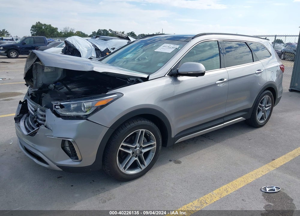 2017 HYUNDAI SANTA FE LIMITED ULTIMATE VIN: KM8SR4HF0HU176741