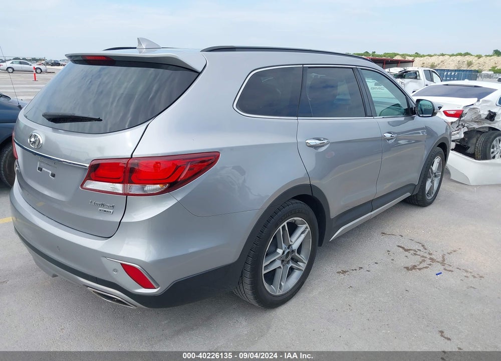 2017 HYUNDAI SANTA FE LIMITED ULTIMATE VIN: KM8SR4HF0HU176741
