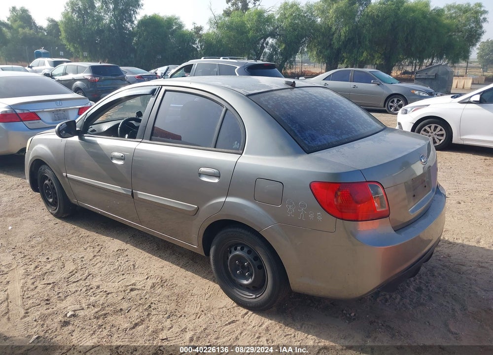 2011 KIA RIO LX VIN: KNADH4A39B6910740