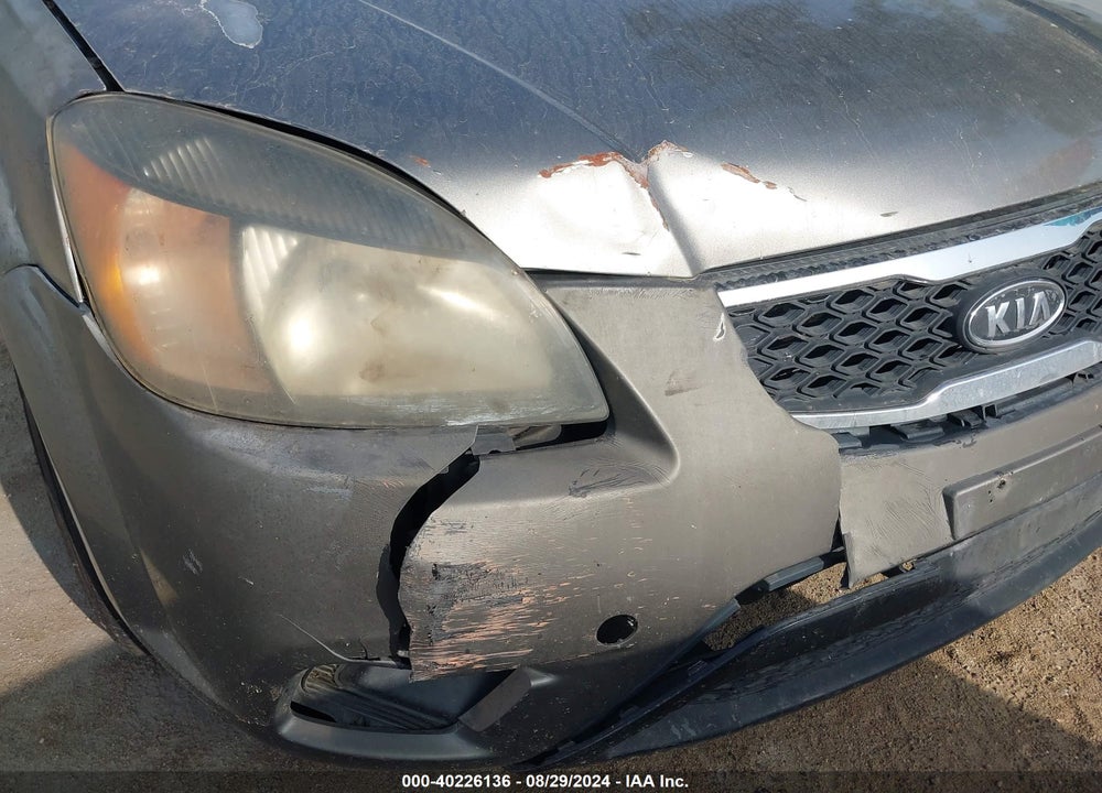 2011 KIA RIO LX VIN: KNADH4A39B6910740