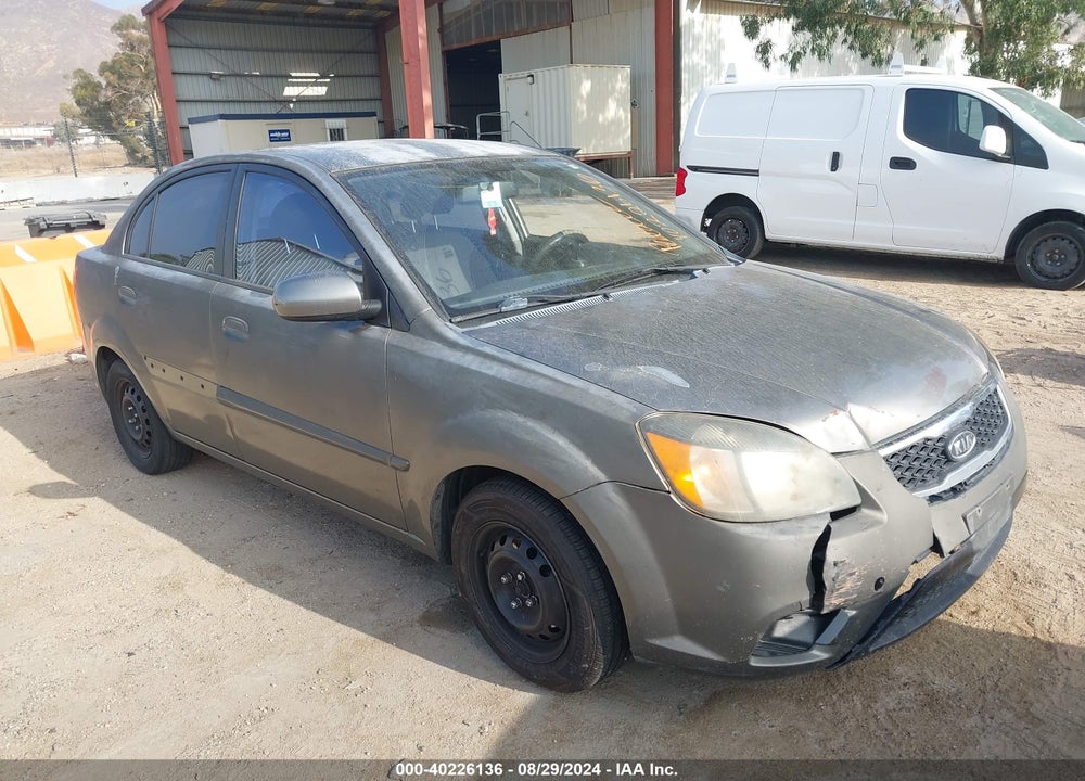 2011 KIA RIO LX VIN: KNADH4A39B6910740