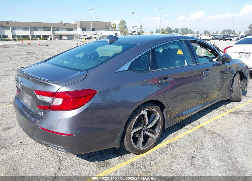 2020 HONDA ACCORD SPORT 2.0T VIN: 1HGCV2F34LA021591
