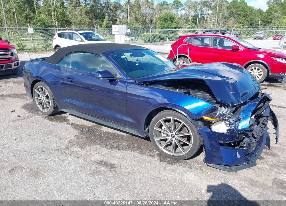 2019 FORD MUSTANG ECOBOOST PREMIUM VIN: 1FATP8UH4K5150700
