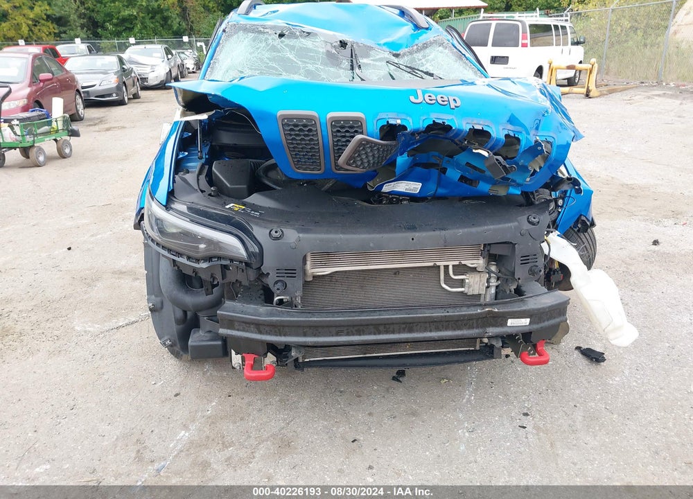 2021 JEEP CHEROKEE TRAILHAWK 4X4 VIN: 1C4PJMBXXMD177389