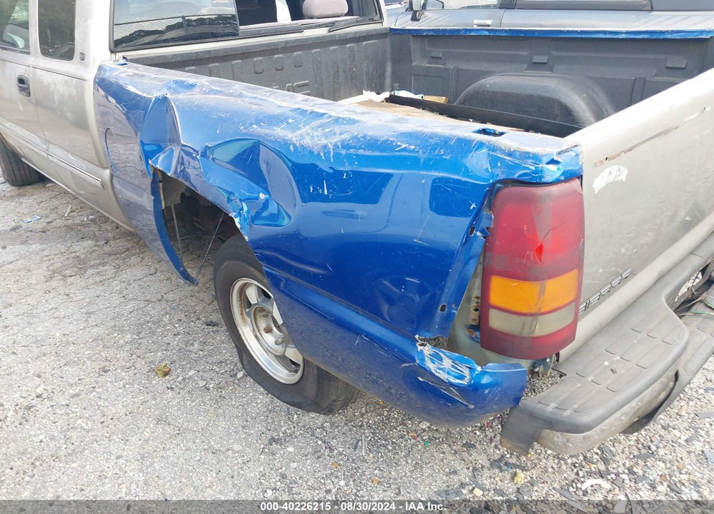 2000 GMC SIERRA 1500 SLE VIN: 1GTEC19T3YZ118860