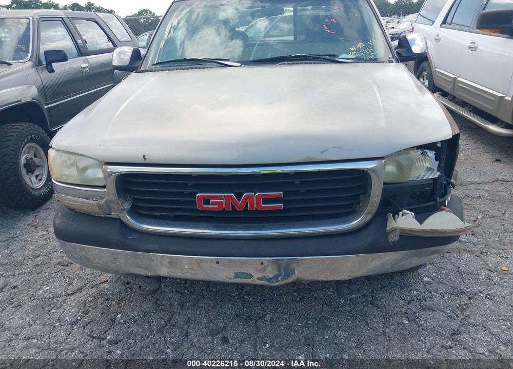 2000 GMC SIERRA 1500 SLE VIN: 1GTEC19T3YZ118860