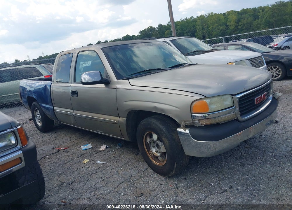 2000 GMC SIERRA 1500 SLE VIN: 1GTEC19T3YZ118860