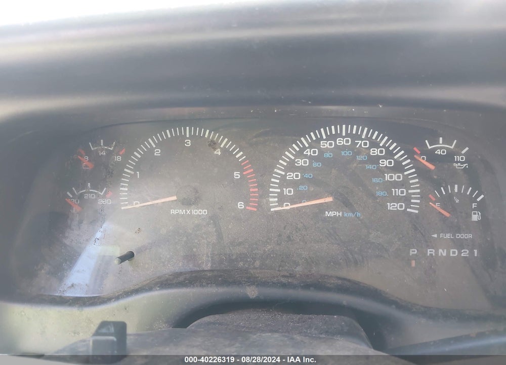 1997 DODGE DAKOTA VIN: 1B7GG23X5VS282727