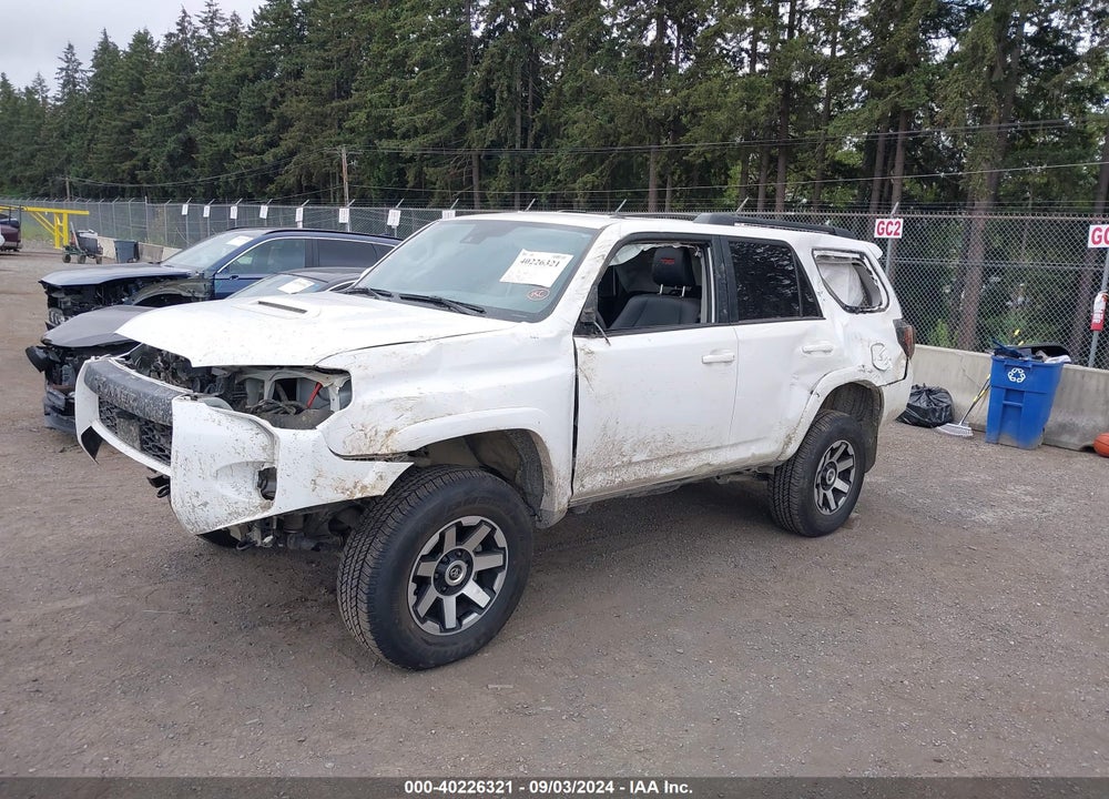 2022 TOYOTA 4RUNNER TRD OFF ROAD PREMIUM VIN: JTERU5JR0N6077974