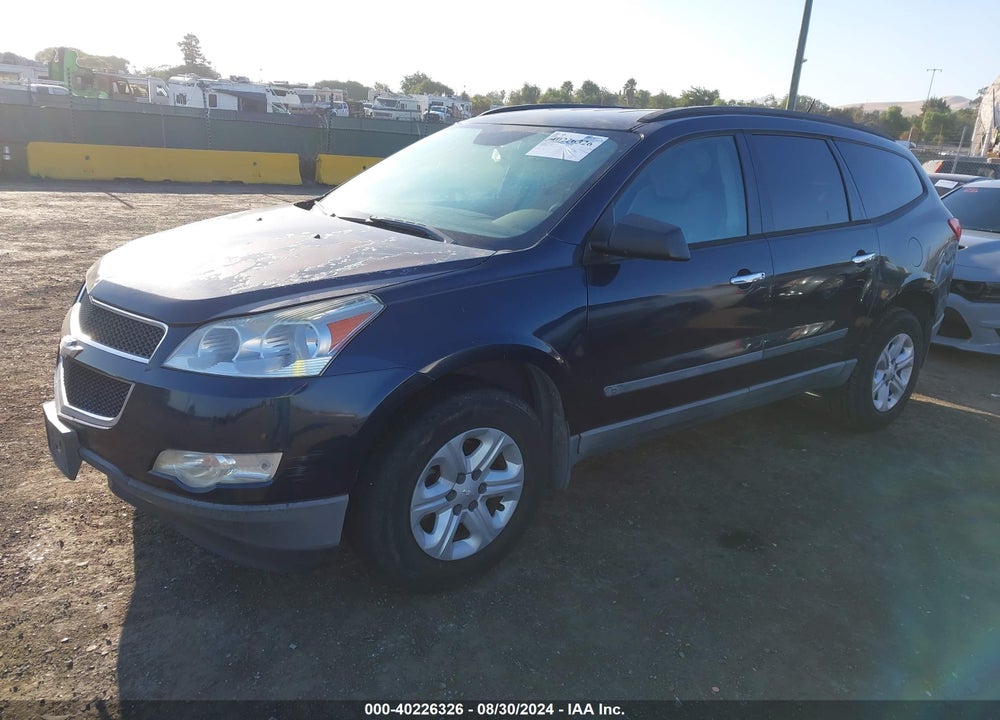 2009 CHEVROLET TRAVERSE VIN: 1GNER13D79S142497