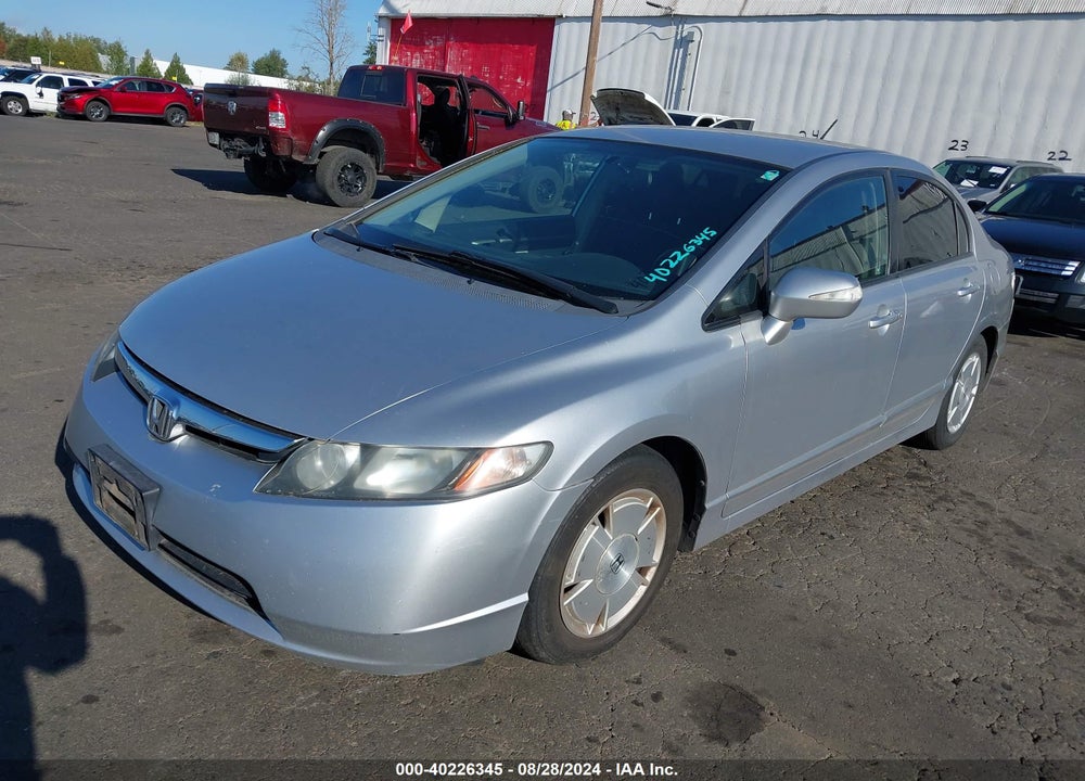 2007 HONDA CIVIC HYBRID VIN: JHMFA36227S015372