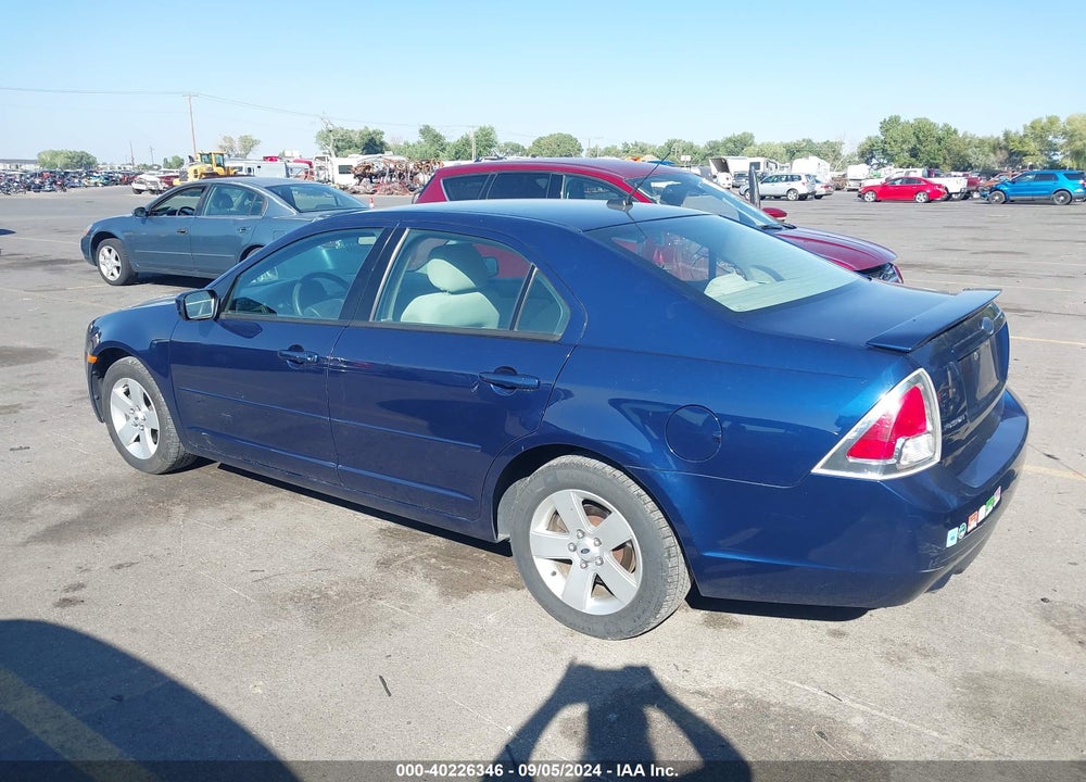 2007 FORD FUSION SE VIN: 3FAHP07187R246548