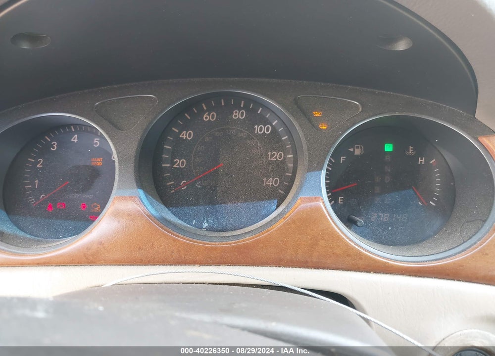 2005 LEXUS ES 330 VIN: JTHBA30G055098492