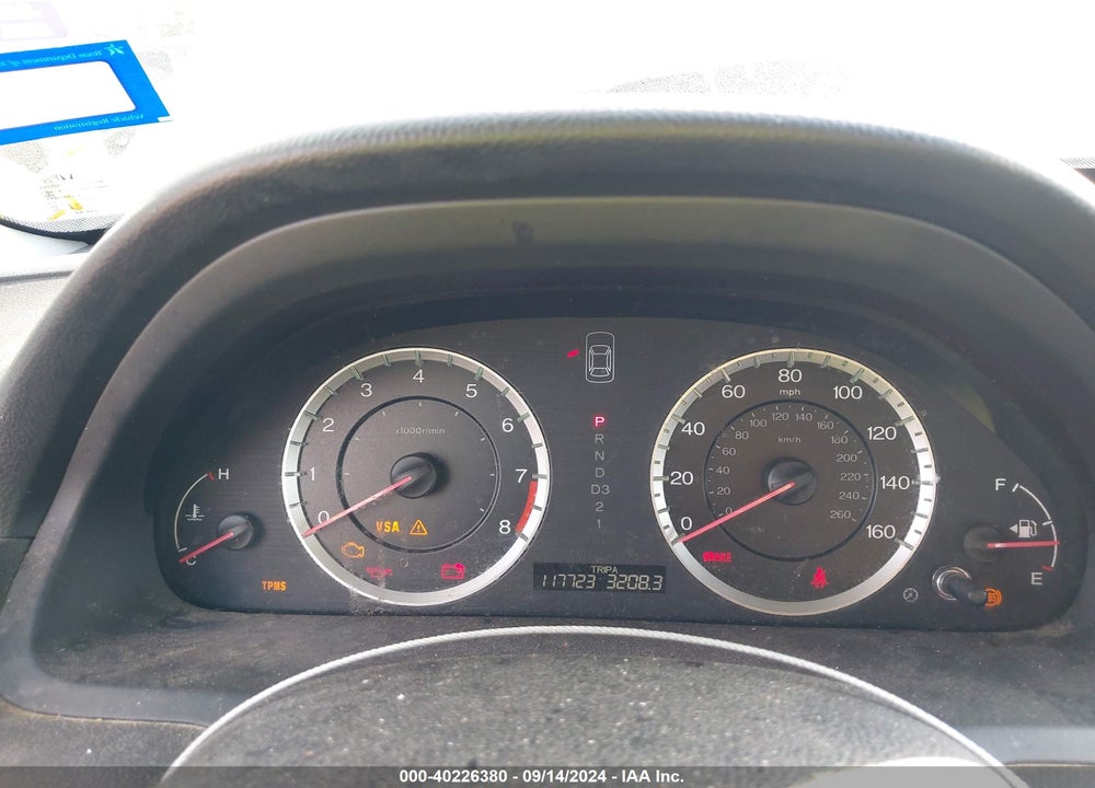 2010 HONDA ACCORD SDN 2.4 EX-L/EX-L VIN: 1HGCP2F87AA054586