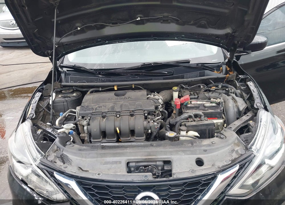 2017 NISSAN SENTRA SV VIN: 3N1AB7AP5HL672897