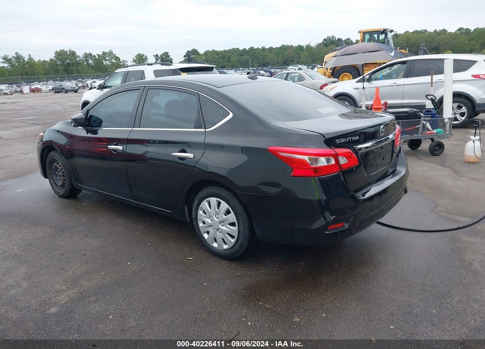 2017 NISSAN SENTRA SV VIN: 3N1AB7AP5HL672897