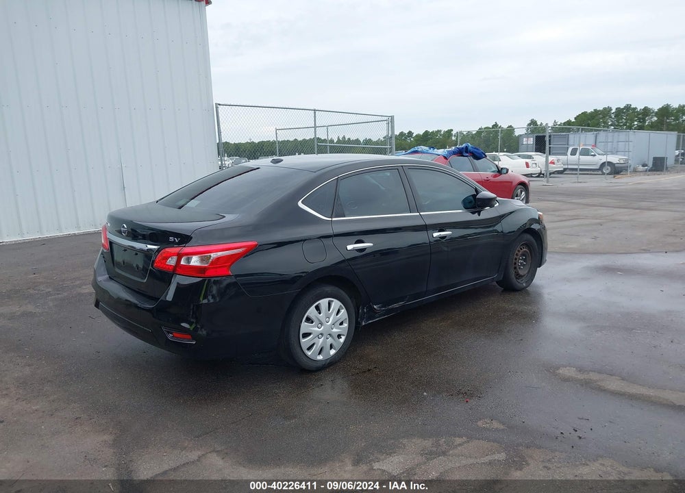 2017 NISSAN SENTRA SV VIN: 3N1AB7AP5HL672897