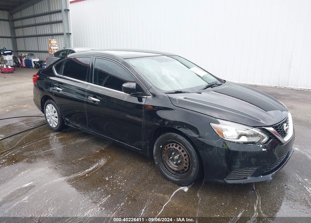 2017 NISSAN SENTRA SV VIN: 3N1AB7AP5HL672897