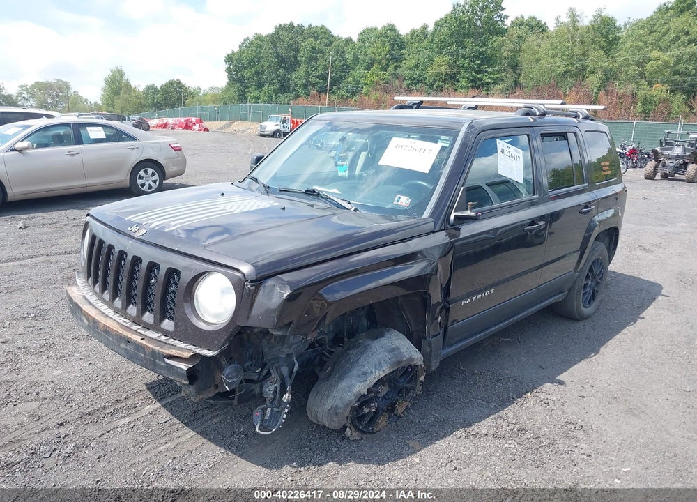 2014 JEEP PATRIOT LATITUDE VIN: 1C4NJRFB1ED660807