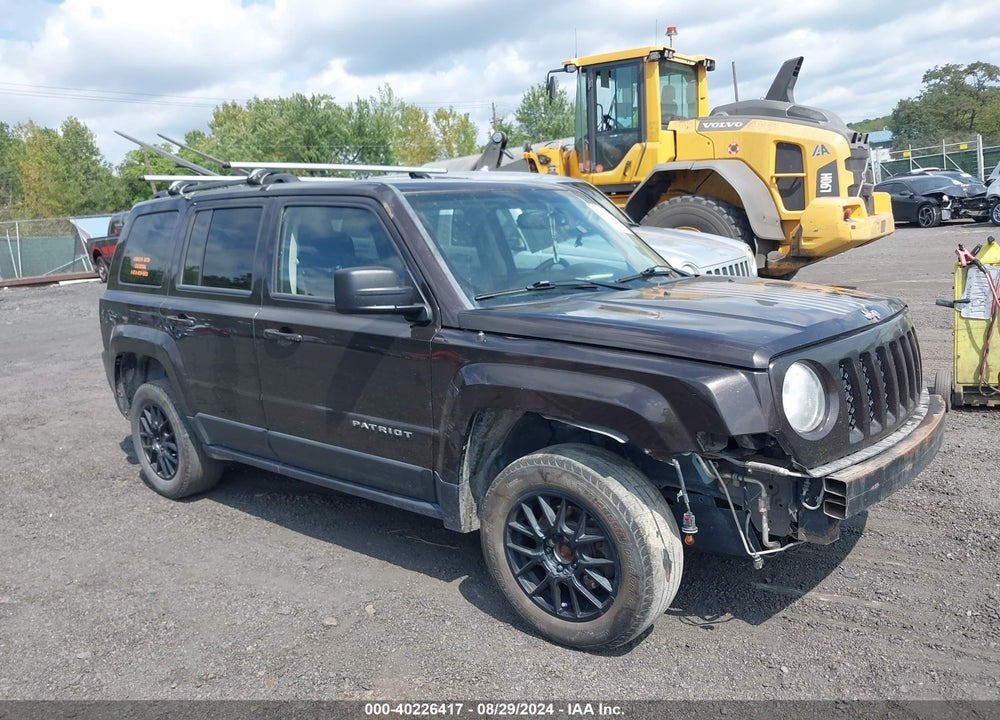 2014 JEEP PATRIOT LATITUDE VIN: 1C4NJRFB1ED660807
