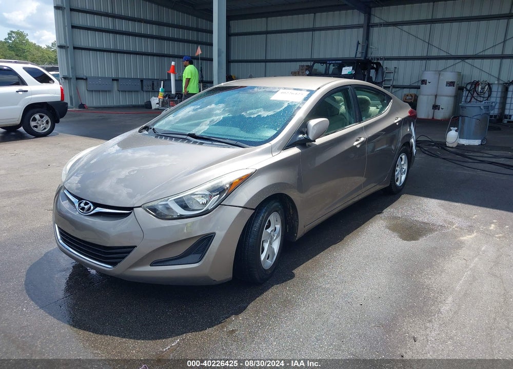 2014 HYUNDAI ELANTRA SE VIN: 5NPDH4AE2EH488874