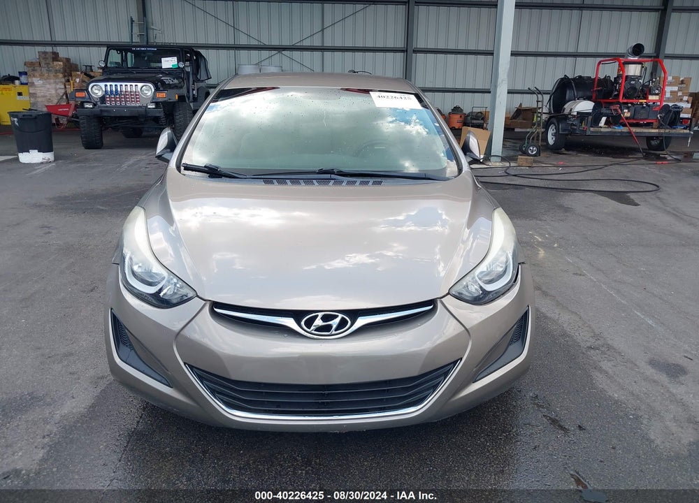 2014 HYUNDAI ELANTRA SE VIN: 5NPDH4AE2EH488874