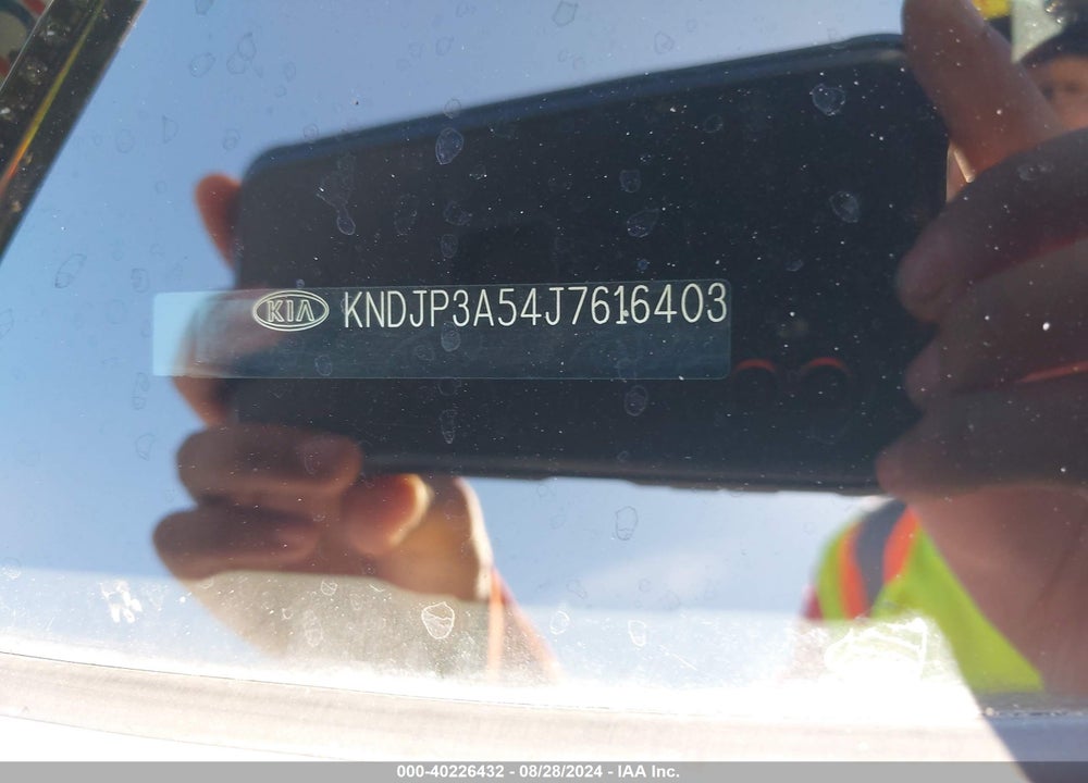 2018 KIA SOUL VIN: KNDJP3A54J7616403