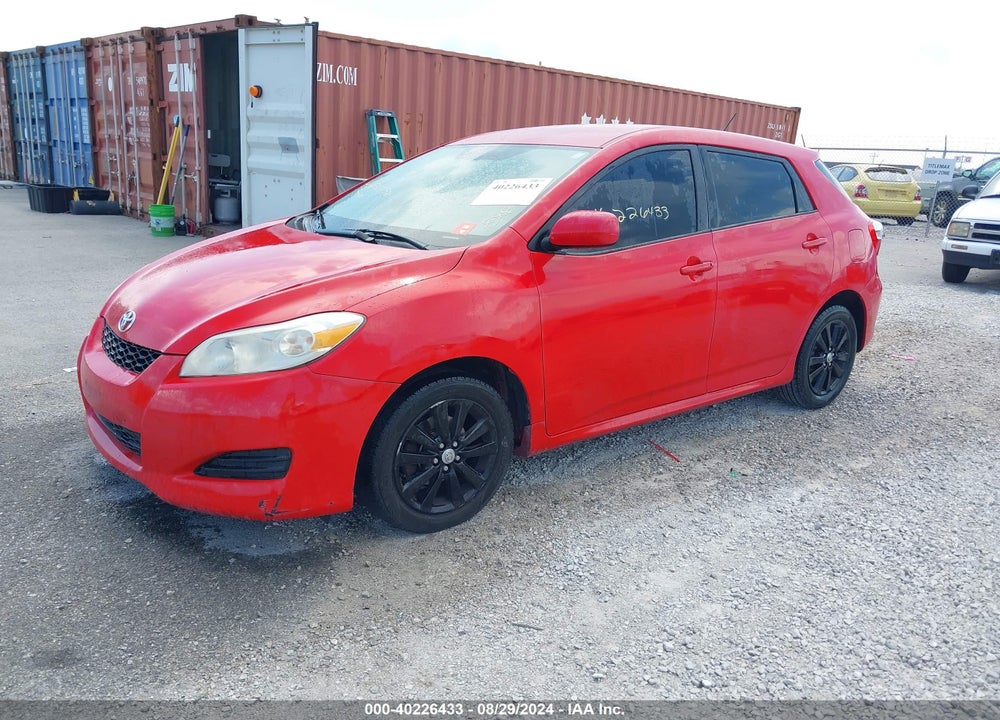 2009 TOYOTA MATRIX VIN: 2T1KU40E99C018256