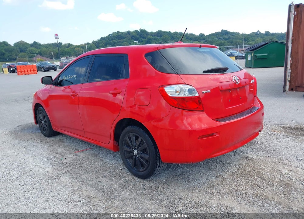 2009 TOYOTA MATRIX VIN: 2T1KU40E99C018256
