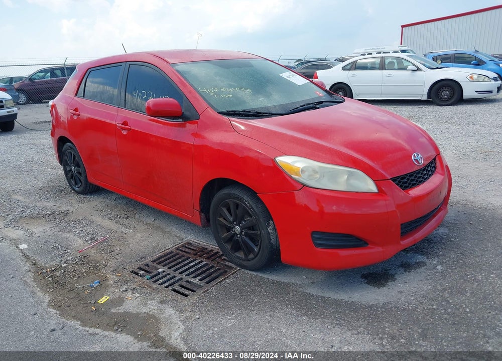 2009 TOYOTA MATRIX VIN: 2T1KU40E99C018256