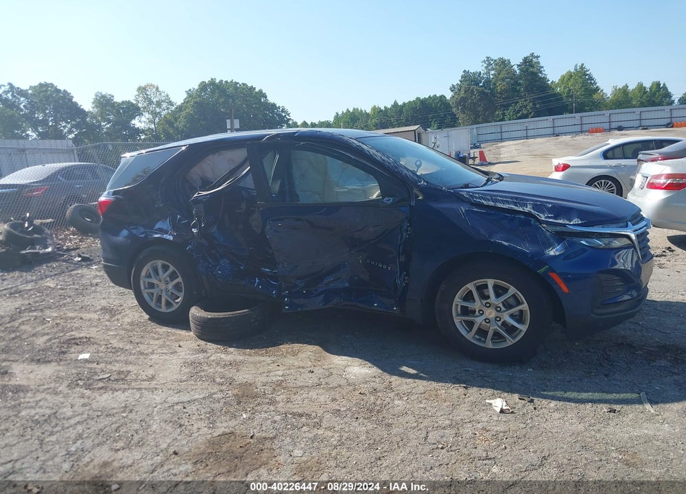 2022 CHEVROLET EQUINOX VIN: 3GNAXFEV7NS232593