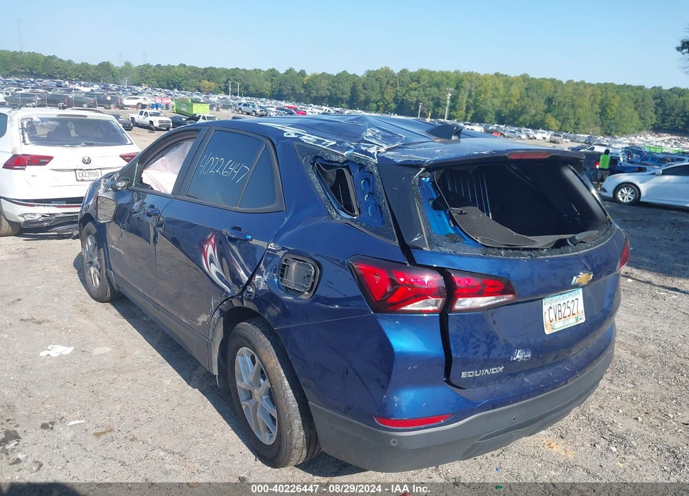 2022 CHEVROLET EQUINOX VIN: 3GNAXFEV7NS232593