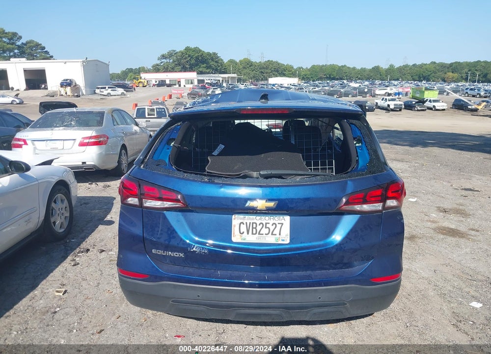 2022 CHEVROLET EQUINOX VIN: 3GNAXFEV7NS232593
