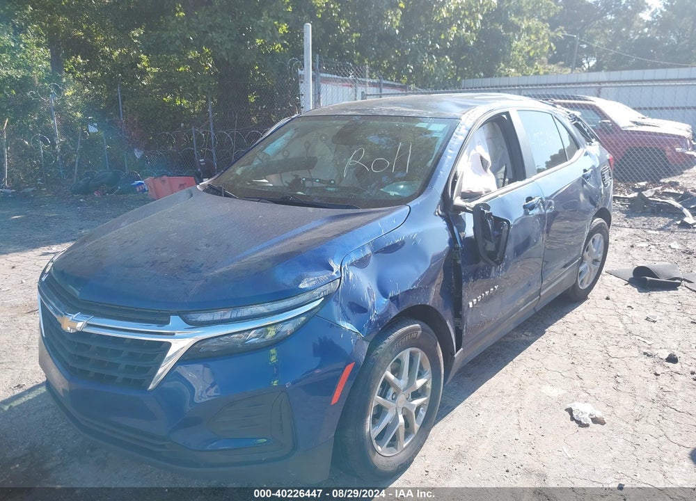 2022 CHEVROLET EQUINOX VIN: 3GNAXFEV7NS232593