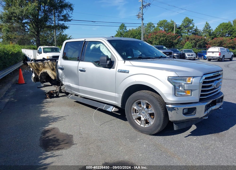 2017 FORD F-150 XLT VIN: 1FTEW1EF6HKC62323