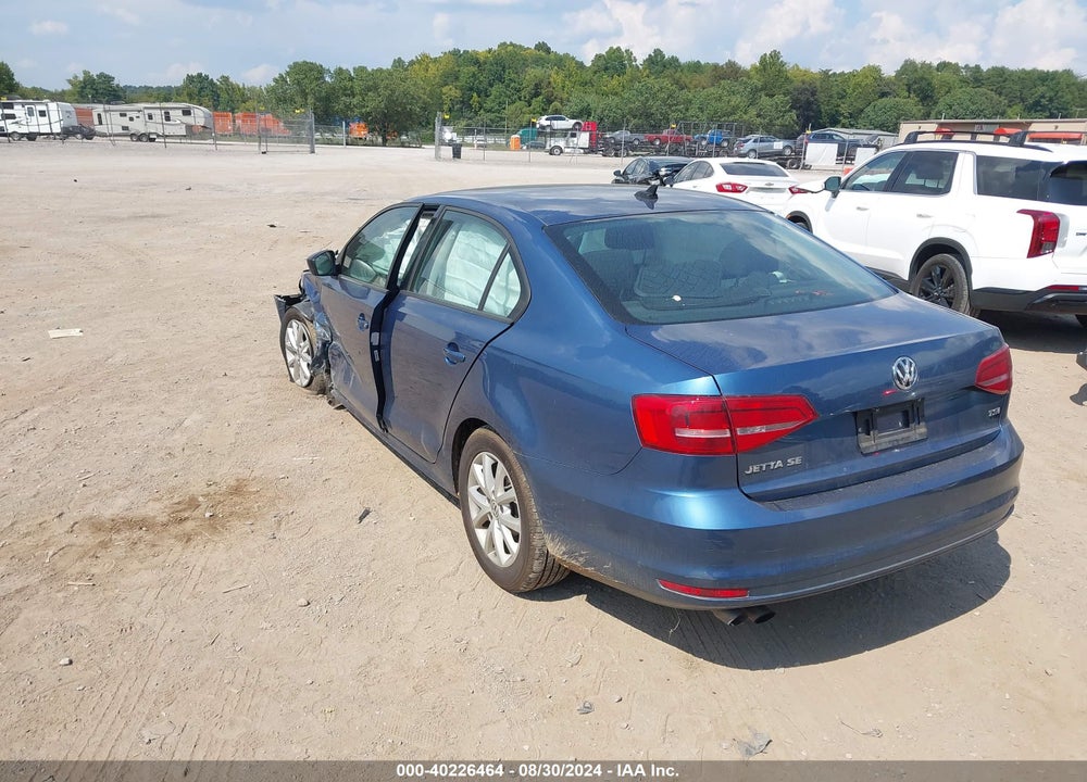 2015 VOLKSWAGEN JETTA 1.8T SE VIN: 3VWD17AJ8FM355936