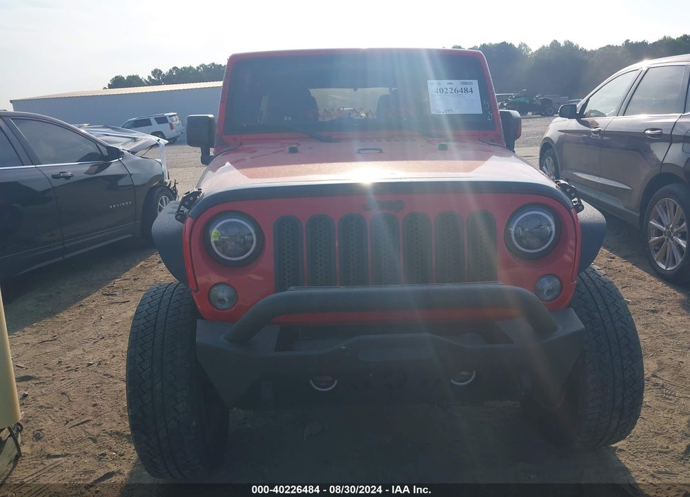 2017 JEEP WRANGLER UNLIMITED WILLY WHEELER 4X4 VIN: 1C4BJWDG7HL530914