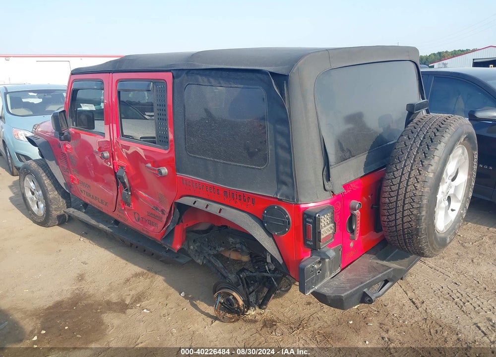 2017 JEEP WRANGLER UNLIMITED WILLY WHEELER 4X4 VIN: 1C4BJWDG7HL530914