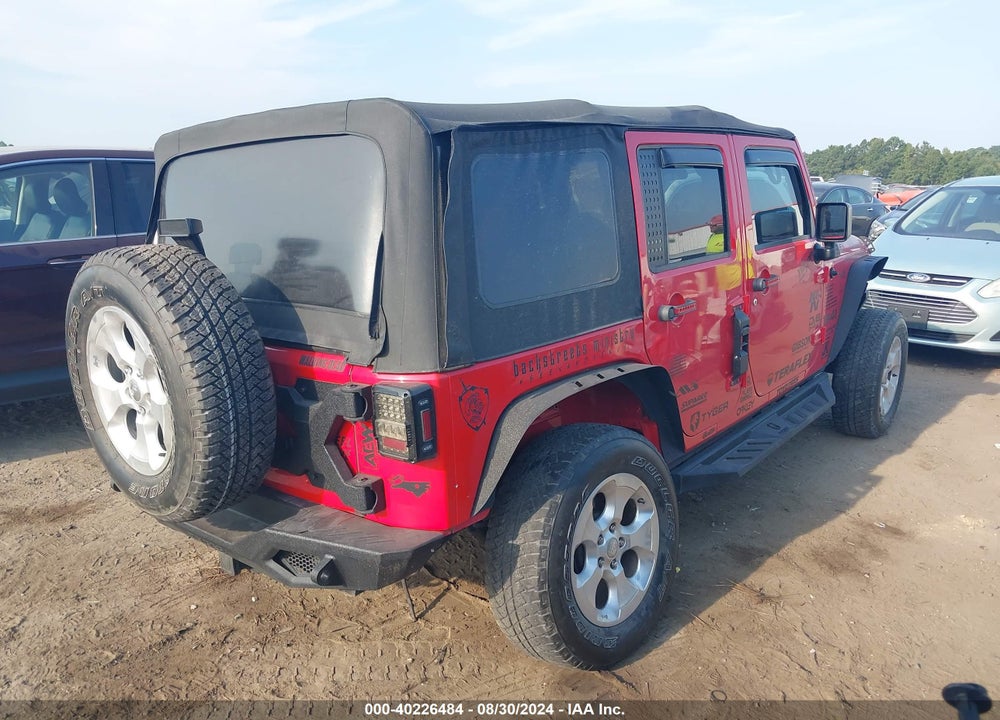 2017 JEEP WRANGLER UNLIMITED WILLY WHEELER 4X4 VIN: 1C4BJWDG7HL530914