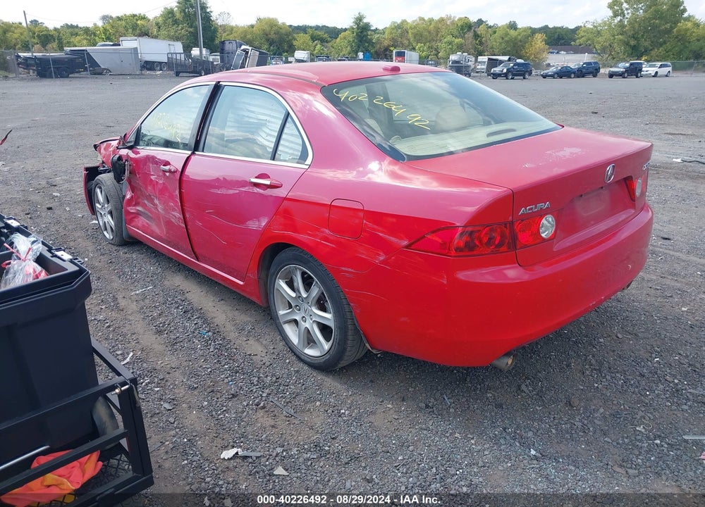 2005 ACURA TSX VIN: JH4CL96945C016172