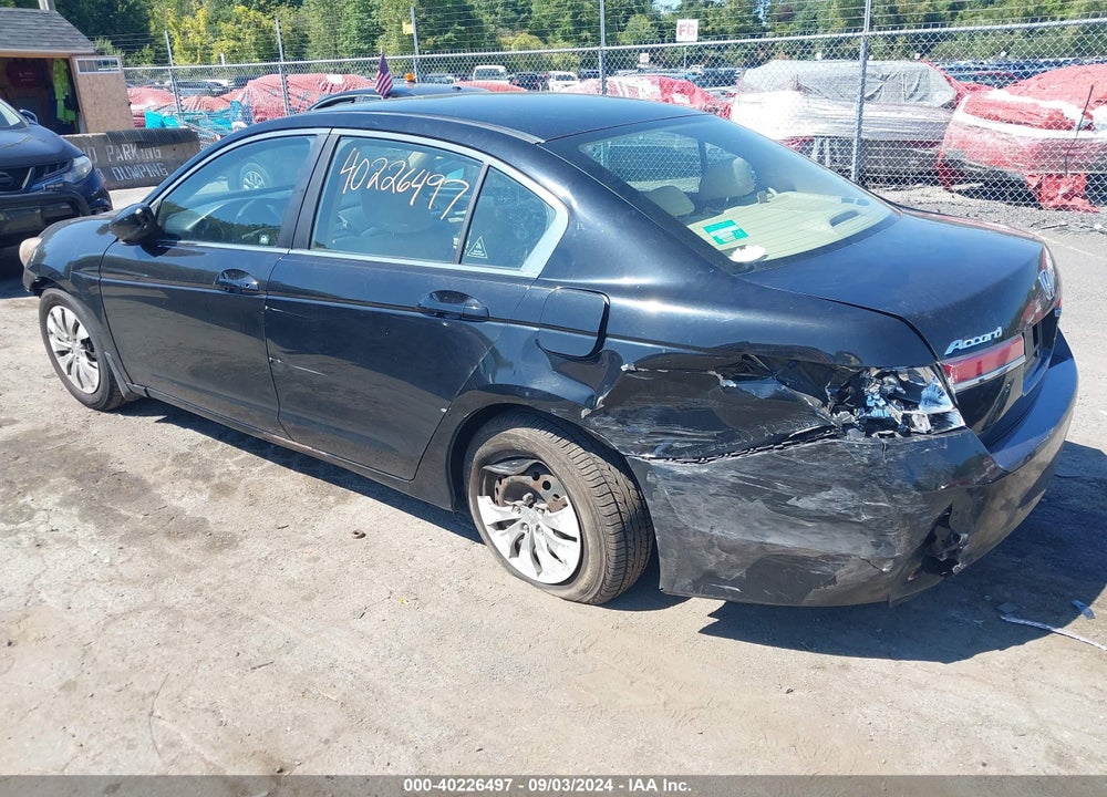 2012 HONDA ACCORD 2.4 LX VIN: 1HGCP2F30CA155430