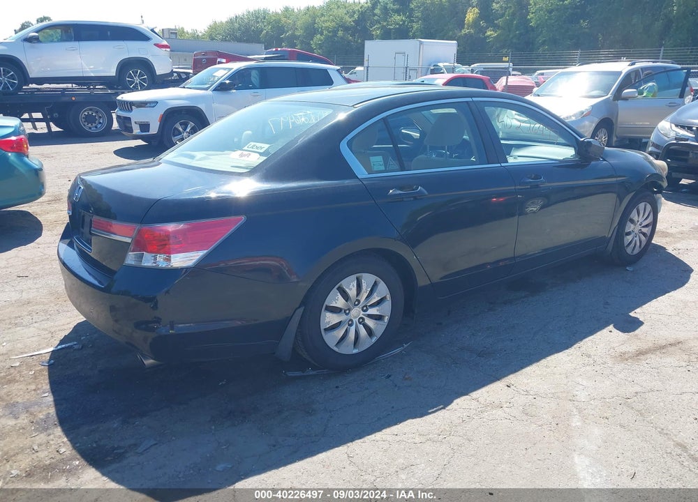2012 HONDA ACCORD 2.4 LX VIN: 1HGCP2F30CA155430