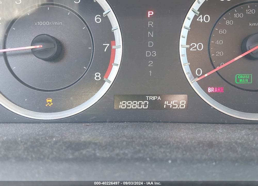 2012 HONDA ACCORD 2.4 LX VIN: 1HGCP2F30CA155430