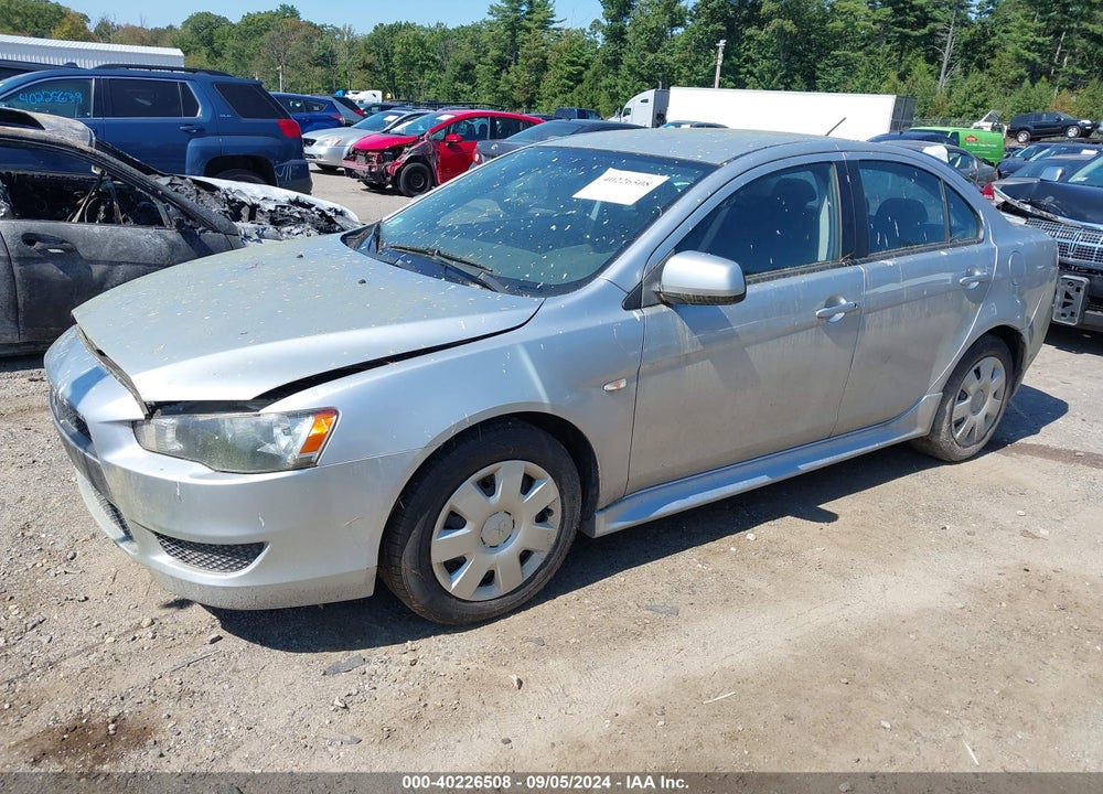 2011 MITSUBISHI LANCER ES VIN: JA32U2FU5BU043424
