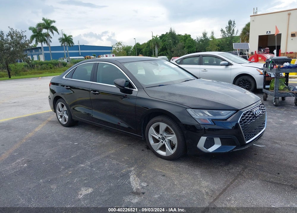2022 AUDI A3 PREMIUM 40 TFSI FRONT-WHEEL DRIVE S TRONIC VIN: WAUAUDGY1NA039237